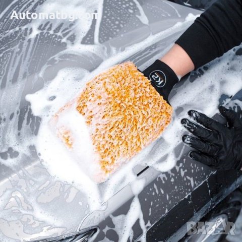 Микрофибърна ръкавица Automat, За почистване на автомобили, снимка 3 - Аксесоари и консумативи - 42614684