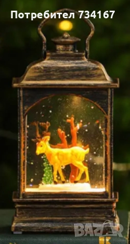 Коледна ретро декорация за празнична атмосфера