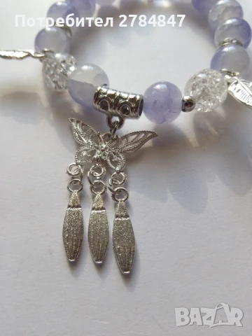 Гривна от мъниста , снимка 2 - Гривни - 50170498