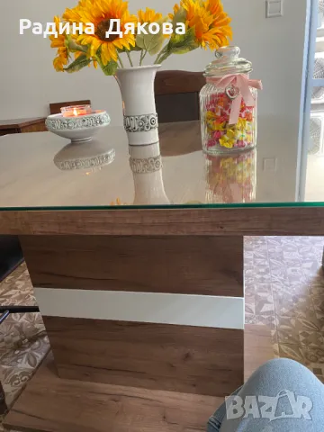 ТРАПЕЗНА МАСА В ПЕРФЕКТНО СЪСТОЯНИЕ , снимка 4 - Маси - 50046218