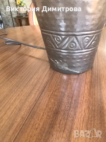 Винтидж настолна лампа, снимка 3 - Настолни лампи - 49220974