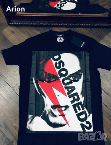 Мъжка тениска Dsquared2, снимка 2 - Тениски - 34174657