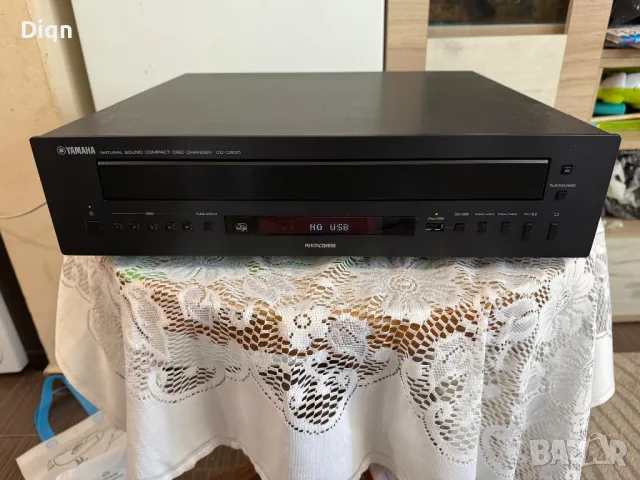 Като нов Yamaha CD-C600 , снимка 3 - Ресийвъри, усилватели, смесителни пултове - 50097582