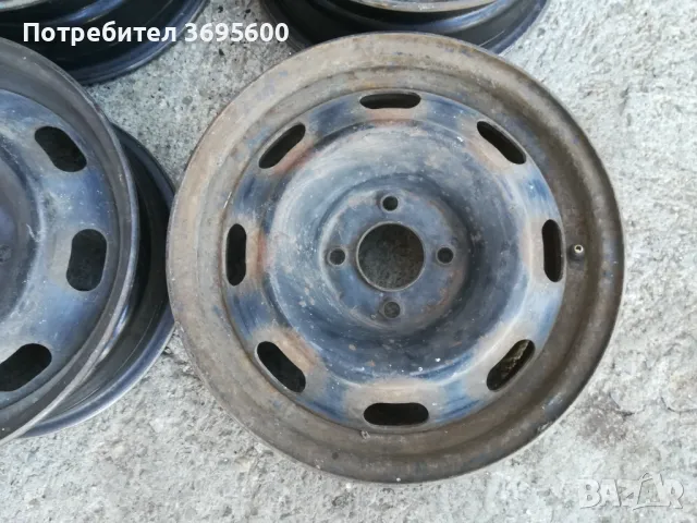 Peugeot Пежо 307 308 железни джанти железна джанта, снимка 4 - Гуми и джанти - 50066543