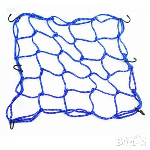 Мрежа за мотор, багажник, каска, АТВ, с подвижни куки, 35*40см, снимка 3 - Аксесоари и консумативи - 40020375