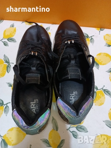 Karl Lagerfeld кожени N 46 - 95 лв, снимка 6 - Маратонки - 51744110