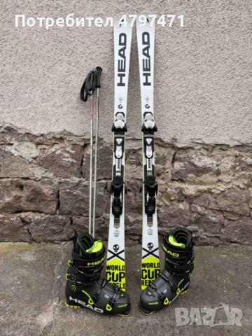 ски комплект HEAD- готов за каране