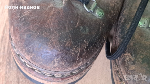 LOWA-туристически обувки 45 1/2-кожени, снимка 16 - Мъжки боти - 52359772