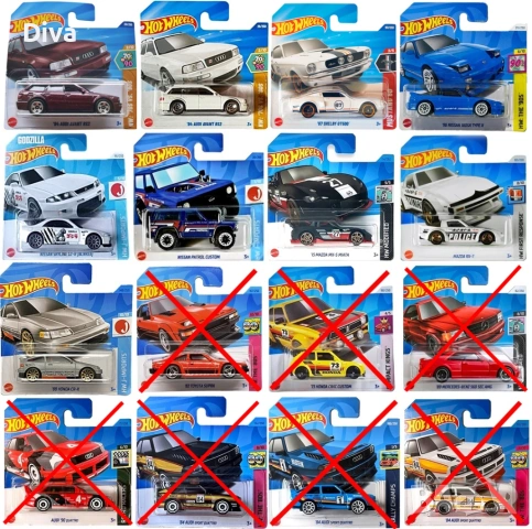  % ПРОМОЦИЯ % Hot Wheels Matchbox колички Honda Nissan Mitsubishi и др., снимка 6 - Колекции - 27973903