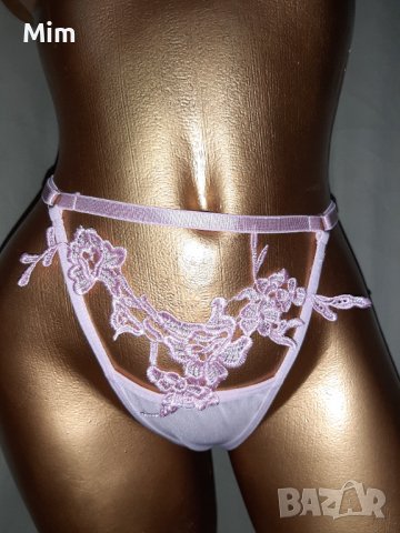 М/XXL Розова полупрашка с регулируем чокър в талията с рязана бродерия 