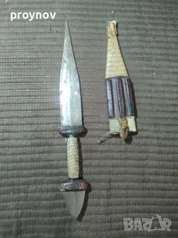 Стара магическа Туарегска кама от Алжир, снимка 6 - Антикварни и старинни предмети - 52275834