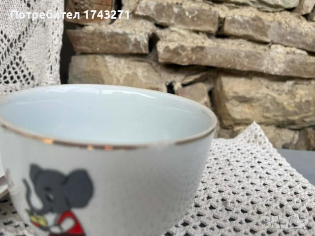 Български порцелан с детски мотиви, снимка 6 - Сервизи - 54179737