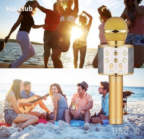 Микрофон Bluetooth, снимка 4 - Микрофони - 30879836