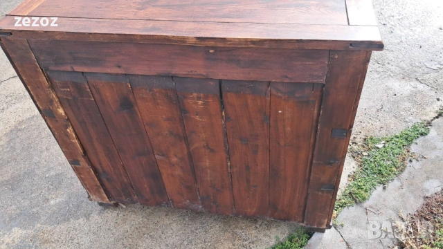 Антикварен скрин масив №80, снимка 11 - Скринове - 53379569