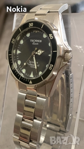 Часовник Technos Skydiver 6M12-SK – Professional Diver’s Watch – 150M Water Resistant, снимка 2 - Мъжки - 51748316