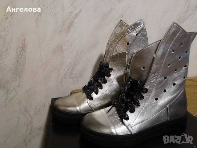 Ефектни боти, снимка 5 - Дамски боти - 30893437