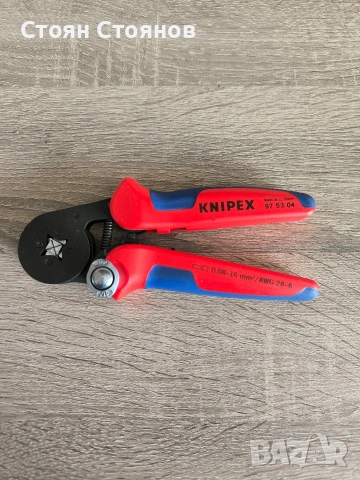 Клещи за пресоване на накрайници със самонастройка,