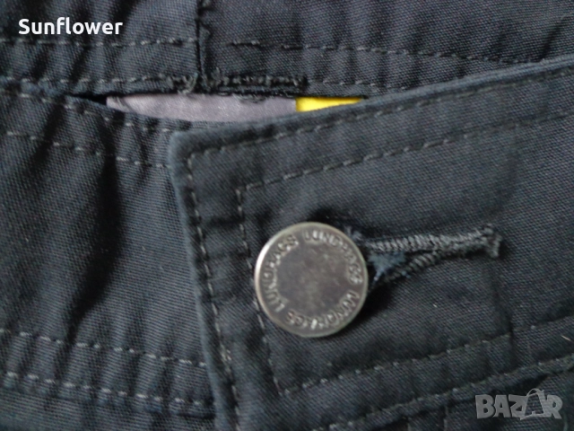 Дамски черен туристически панталон Lundhags с подсилено коляно BootLoc system Sprint 11, размер 40 W, снимка 4 - Панталони - 51782572