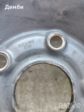 4 бр.оригинални джанти5x112/ 16" за VW, AUDI,SEAT, SKODA , снимка 3 - Гуми и джанти - 53892255