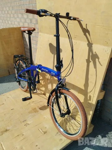 Сгъваем велосипед Raleigh Stow-A-Way 20" (7 скорости Shimano) – Изключително запазен, снимка 5 - Велосипеди - 56038210