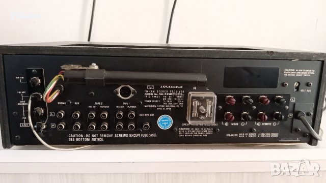 Ресиивър Technics SA-5250, снимка 5 - Ресийвъри, усилватели, смесителни пултове - 38314867