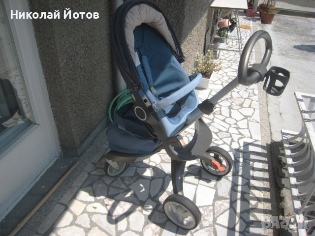 Бебешка количка Stokke® Xplory® V3 +зимен и летен комплект и кош за автомобил, снимка 2 - Детски колички - 37343434