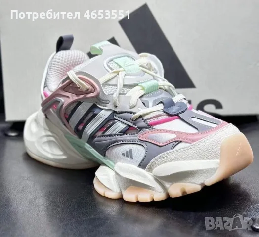 нови цветни дамски маратонки с кутия Adidas XLG Runner deluxe размери 38,39,40, снимка 2 - Маратонки - 55963103