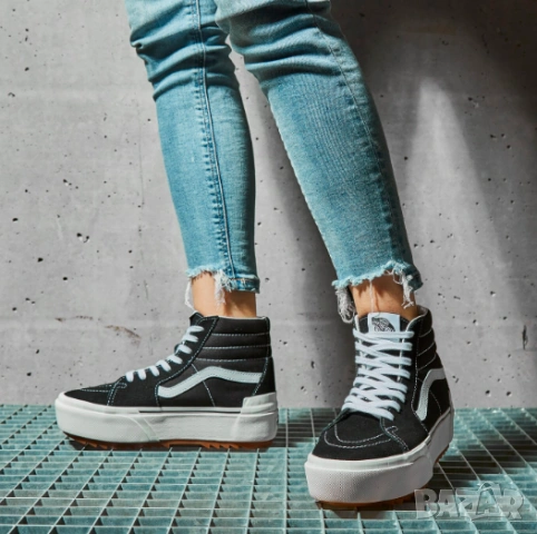 Vans Sk8-Hi Stacked номер 42 кецове / маратонки / обувки на платформа , снимка 4 - Кецове - 54102127