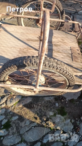 Продавам метална количка на две колела мотоциклетни, снимка 7 - Ремаркета - 52340539