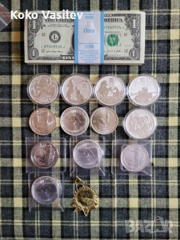 Нови сребърни монети, снимка 10 - Други ценни предмети - 52974349