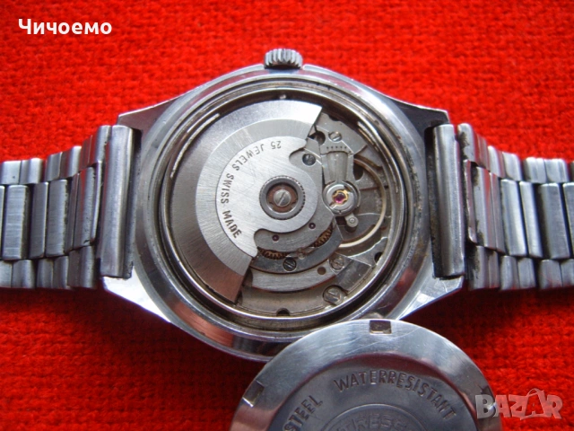 TRESSA QUALITY SYMBOL 25 Jautomatic Марков мъжки часовник, снимка 8 - Антикварни и старинни предмети - 53201447