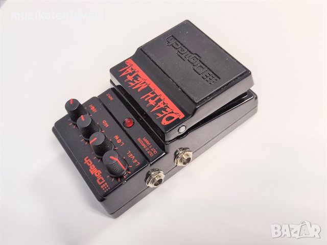 Digitech Death Metal Distortion Guitar Pedal - Дист педал за ел китара - ОТЛИЧЕН, снимка 6 - Китари - 39086423