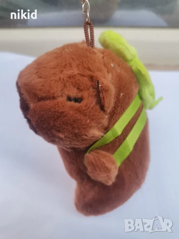 Капибара Capybara плюшена играчка ключодържател
