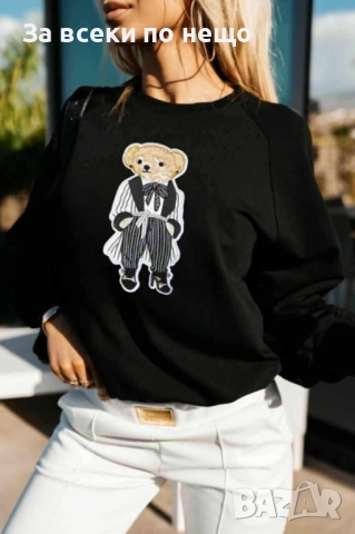 Дамска Блуза С Дълъг Ръкав - Налични Различни Цветове Код I_25, снимка 6 - Блузи с дълъг ръкав и пуловери - 52101716