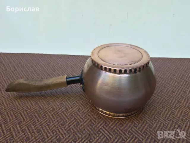 Медна касерола - 3 л., снимка 7 - Съдове за готвене - 56378197