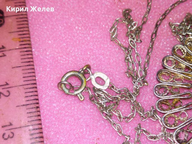 СТАРИНЕН ФИЛИГРАНЕН СРЕБЪРЕН МЕДАЛЬОН с ПЕРЛА и СРЕБЪРНА ВЕРИЖКА - СРЕБРО ВИСОКА ПРОБА 41899, снимка 11 - Антикварни и старинни предмети - 44406689