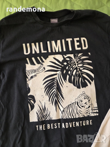 тениска + потник размер 140-152, снимка 2 - Детски тениски и потници - 54317431