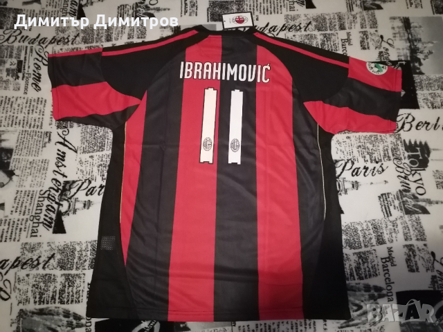 Тениска на Милан - ИБРАХИМОВИЧ , снимка 1