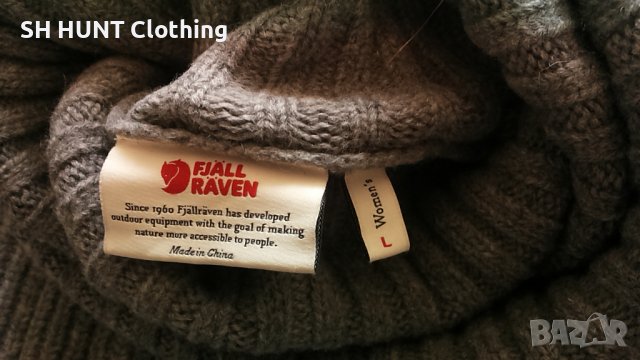 FJALL RAVEN Ovik Wool Roll Neck размер L дамски вълнен пуловер - 125, снимка 9 - Блузи с дълъг ръкав и пуловери - 37431329