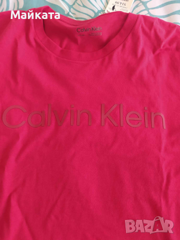 Мъжка тениска Calvin Klein, снимка 1 - Тениски - 44790093