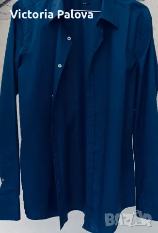 Супер красива риза BOSS памук, снимка 2 - Ризи - 48025708