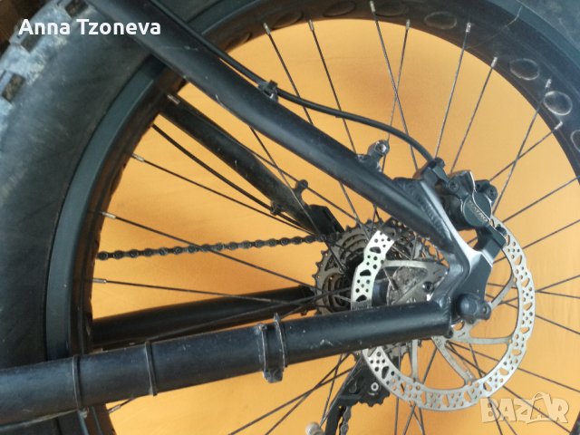 ПРОДАВАМ ЕЛЕКТРИЧЕСКИ ВЕЛОСИПЕД-FAT BIKE ,,CORRATEC'', снимка 11 - Велосипеди - 33742846