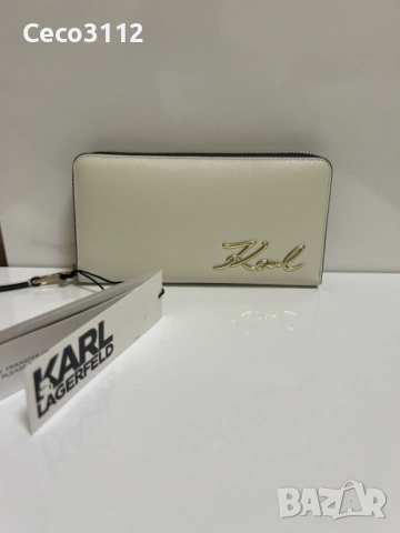 Чисто нов дамски портфейл KARL LAGERFELD, снимка 2 - Портфейли, портмонета - 53125698