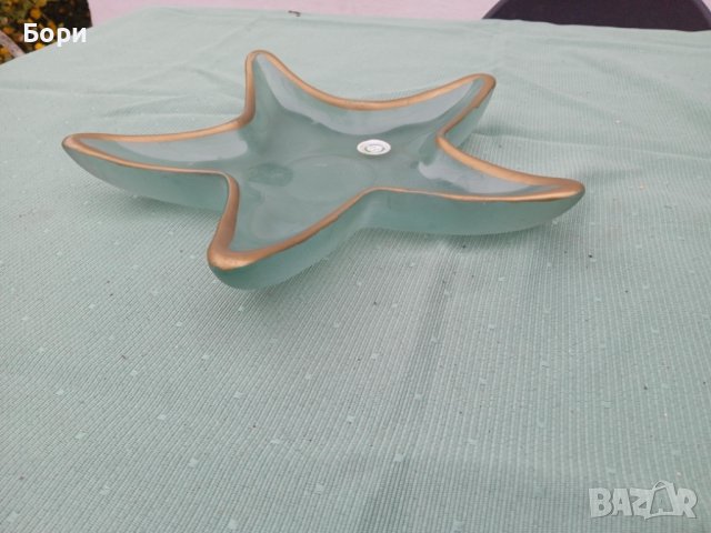 Стъклено испанско плато/чиния ново, снимка 8 - Чинии - 36635799