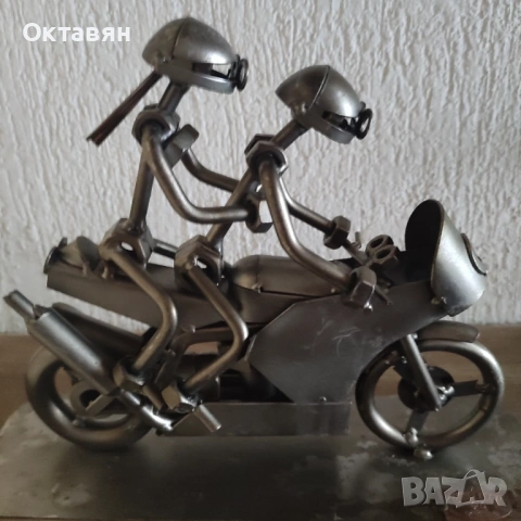 Метална скулптура, колекционерска, снимка 12 - Колекции - 53273060