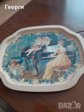 Старинна малка табла бароков стил, снимка 3 - Декорация за дома - 34319107