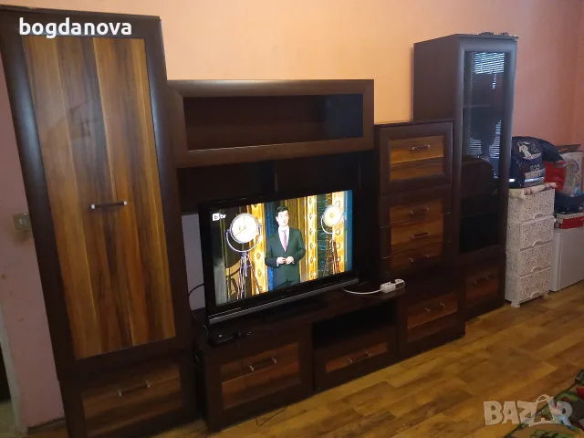 Голяма холна секция с гардероб и комод