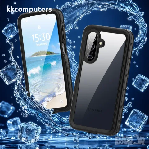 REDPEPPER A Series за Samsung Galaxy A27 5G IP68 Водоустойчив Удароустойчив PC TPU PET Калъф – Черен, снимка 4 - Калъфи, кейсове - 55852189