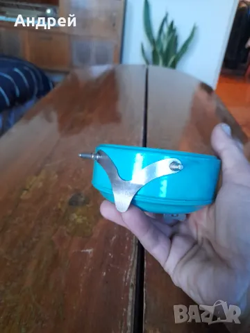 Стар настолен часовник будилник Янтар,Jantar, снимка 6 - Антикварни и старинни предмети - 48619852