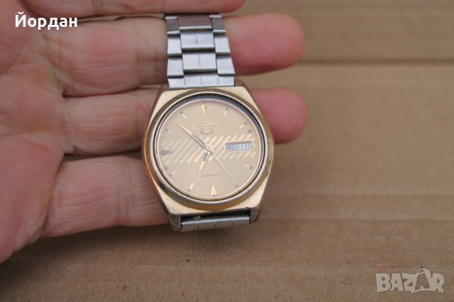 Оригинален часовник ''Seiko 5''  автоматик, снимка 2 - Мъжки - 44338227